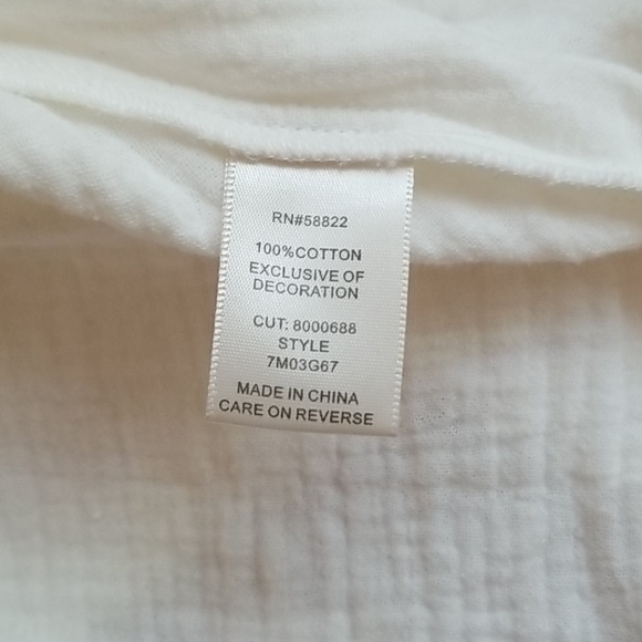 NWT Max Studio Embroidered V Neck Sleeveless Maxi - Picture 9 of 9